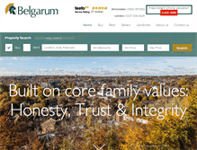 Tablet Screenshot of belgarum.com